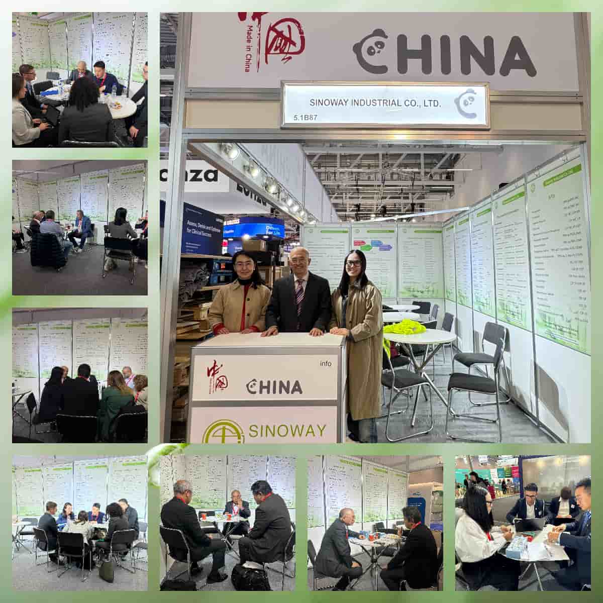 Renforcer les liens dans l'industrie pharmaceutique : le parcours de SINOWAY au CPHI Francfort 2025